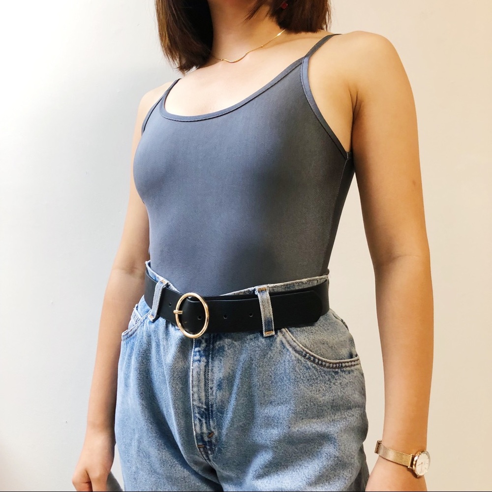 Dark grey bodysuit 🐺